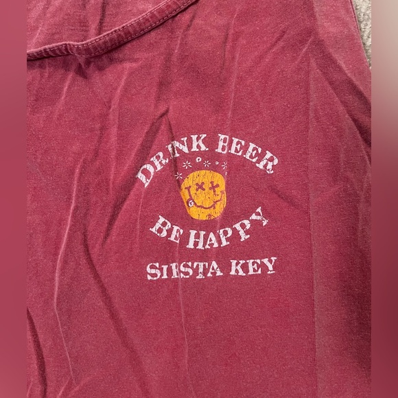 Drink Beer Siesta Key Tank Top - Picture 4 of 6